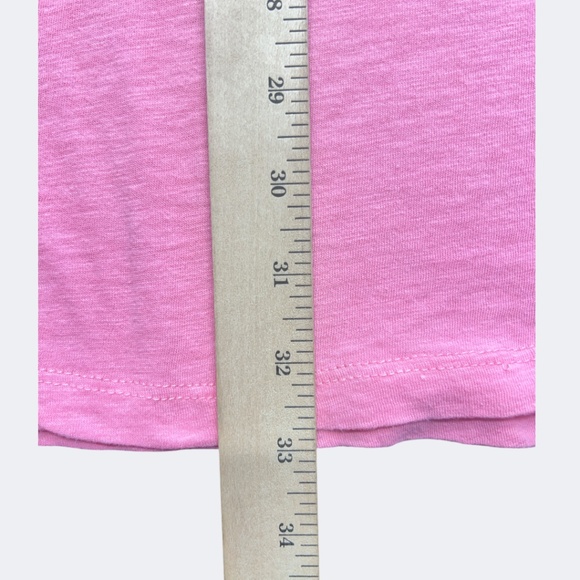 Z SUPPLY Sleep Shirt Tee S Pink V Neck Rolled Short Sleeves Lightweight Lounge - Picture 12 of 12